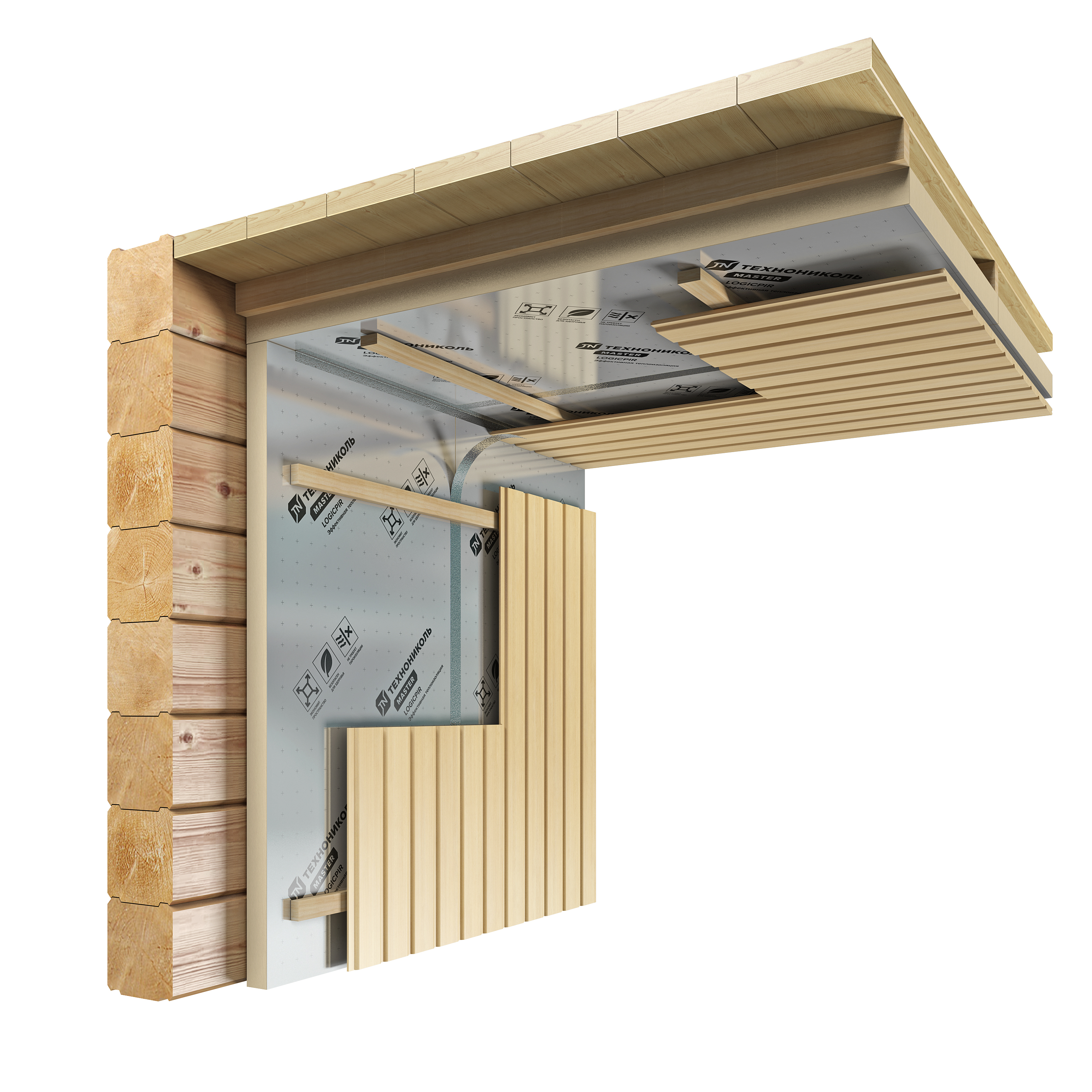 Techninio namo izoliacija