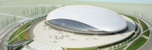 Купол  Большой ледовой арены в Сочи строят с теплоизоляцией ТехноНИКОЛЬ