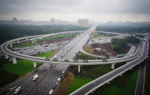 Гидроизоляционные материалы ТехноНИКОЛЬ на новой развязке Волгоградского шоссе и МКАД