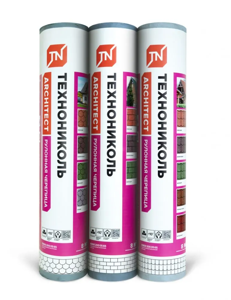 Рулонная черепица ТЕХНОНИКОЛЬ: преимущества и особенности применения