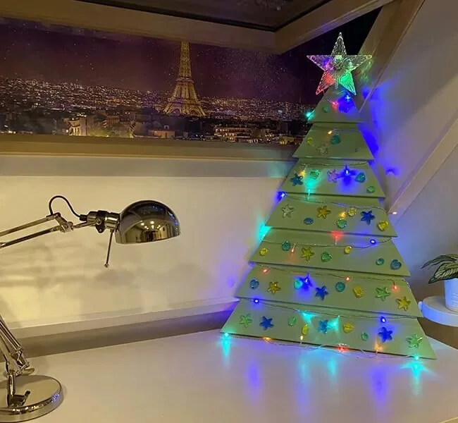 Ёлка из сайдинга своими руками