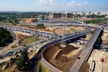 ТЕХНОЭЛАСТМОСТ С на новой развязке на Боровском шоссе ТЕХНОЭЛАСТМОСТ С на новой развязке на Боровском шоссе