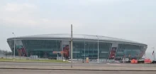 Символ воплощённой мечты в Донецке утеплен каменной ватой ТЕХНОНИКОЛЬ Символ воплощённой мечты в Донецке утеплен каменной ватой ТЕХНОНИКОЛЬ