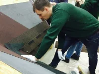 ТехноНИКОЛЬ организовала обучение по битумной черепице «MIDA» для сотрудников Леруа Мерлен ТехноНИКОЛЬ организовала обучение по битумной черепице «MIDA» для сотрудников Леруа Мерлен