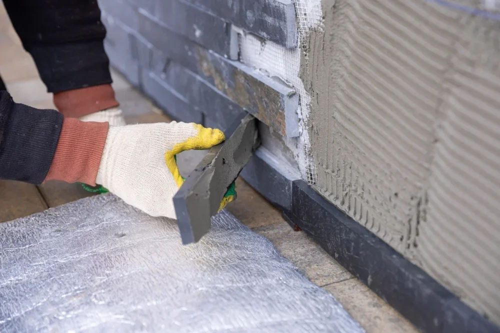 Монтаж сланцевой плитки: полное руководство