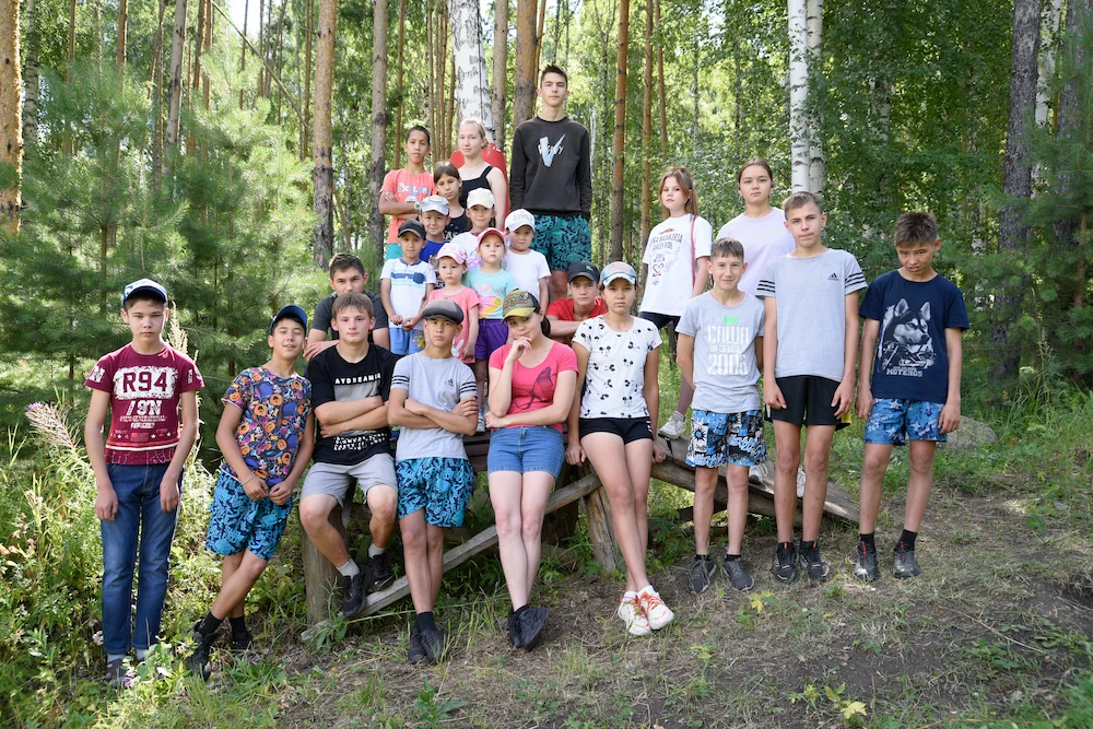 Дети в лесу