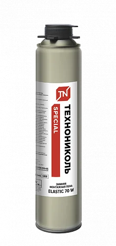 Пена монтажная ТЕХНОНИКОЛЬ SPECIAL ELASTIC 70 W зимняя