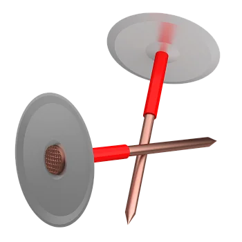 Штифт приварной TERMOCLIP (ТЕРМОКЛИП) CD/PWP2.7 ISOL
