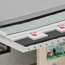 Теплоизоляция плоской кровли по железобетонному основанию