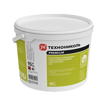 Грунтовка под силиконовые штукатурки ТЕХНОНИКОЛЬ 001