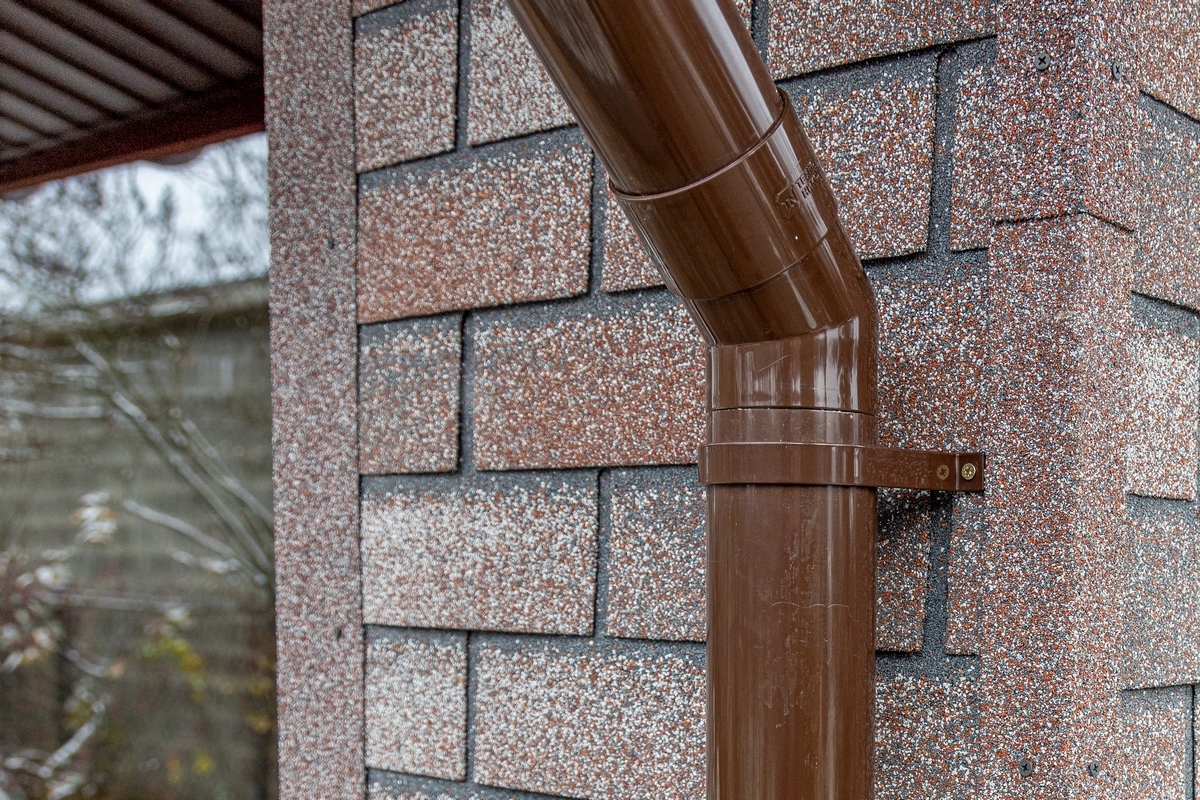 Пластиковая водосточная система ∅ 125/82 | ТЕХНОНИКОЛЬ