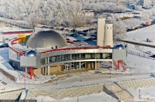 Теплоизоляционные материалы ТЕХНОНИКОЛЬ  использовались при строительстве крупнейшего в Сибири планетария