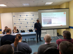 Эксперты ТЕХНОНИКОЛЬ встретились с кровельщиками Белгорода Эксперты ТЕХНОНИКОЛЬ встретились с кровельщиками Белгорода