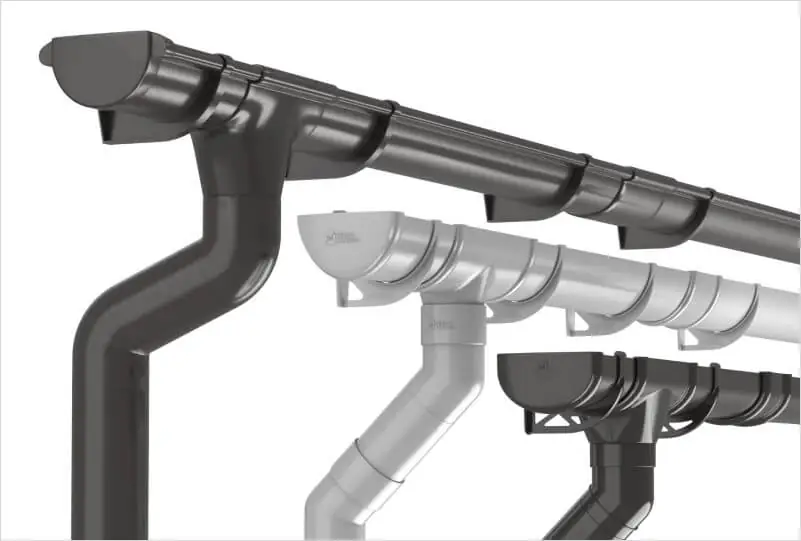 Как выбрать размер водосточной системы
