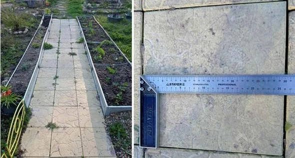 Уложила красивую и безопасную дорожку для юной велосипедистки с защитно-дренажной мембраной PLANTER Geo от ТЕХНОНИКОЛЬ