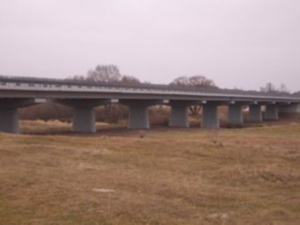 Мост через реку Сож