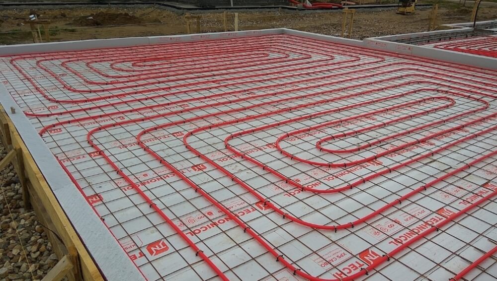 Теплый пол и способы его устройства