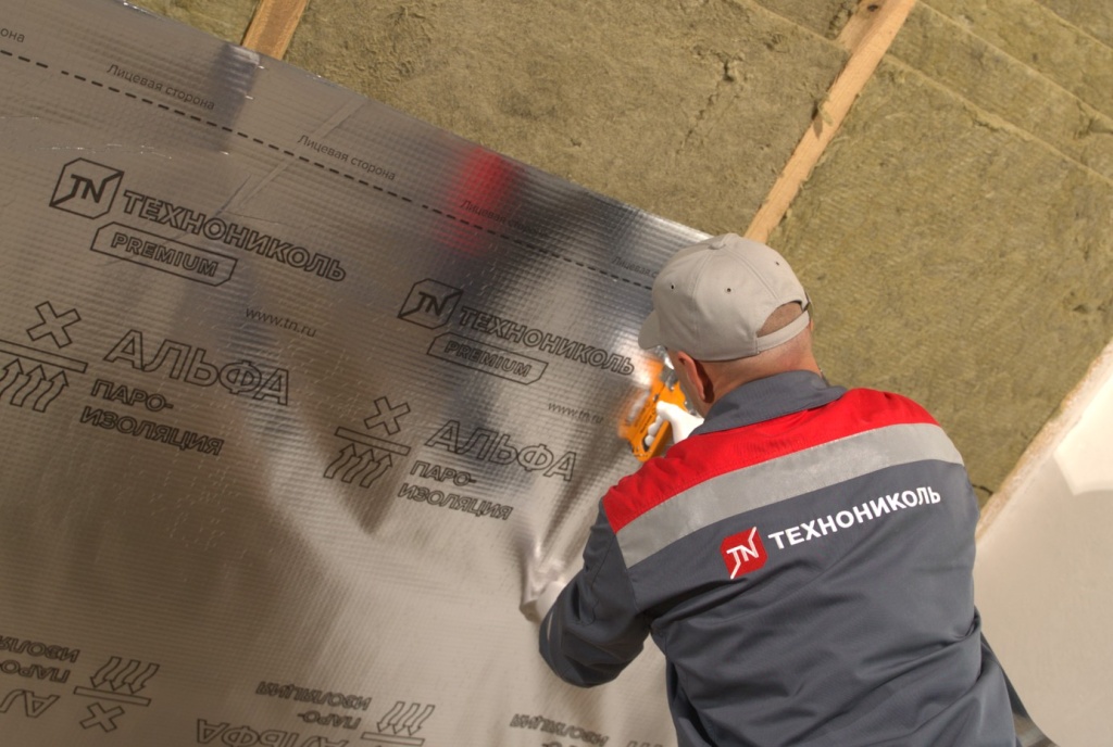 Монтаж каменной ваты
