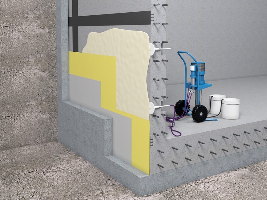Гидроизоляция фундамента: методы и средства защиты дома от подземных вод