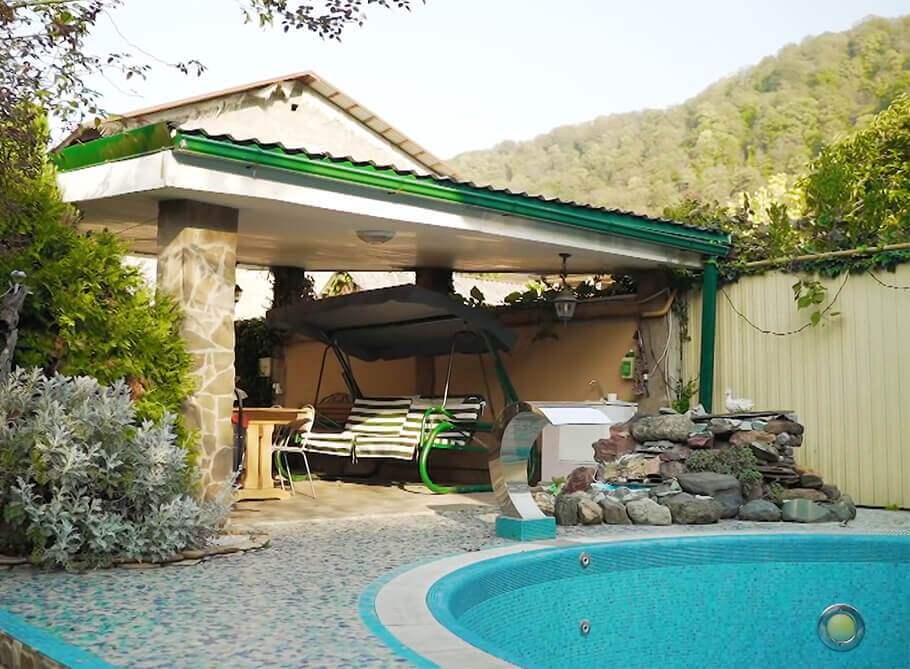 Модная беседка в Сочи для Михаила Галустяна