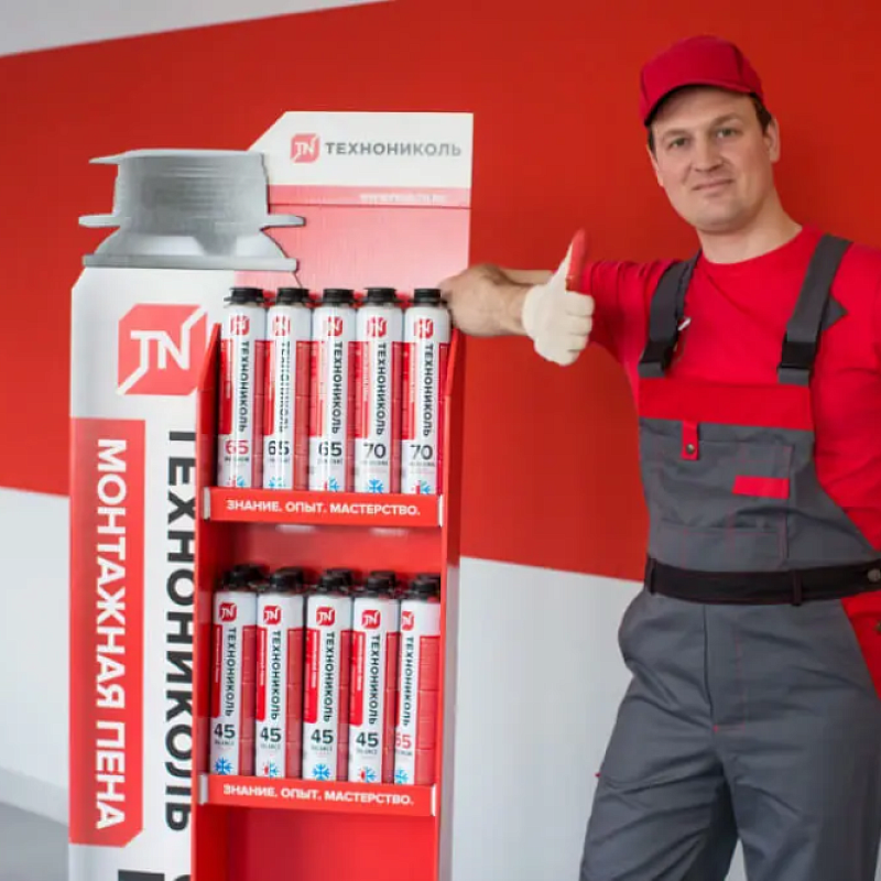 Расход монтажной пены