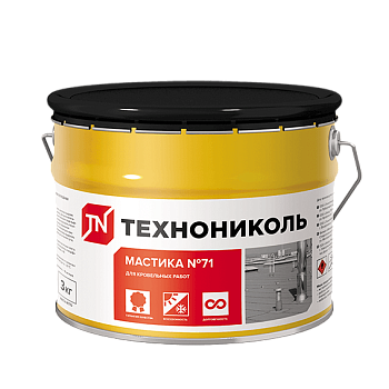 Мастика герметизирующая ТехноНИКОЛЬ № 71 Мастика герметизирующая ТехноНИКОЛЬ № 71