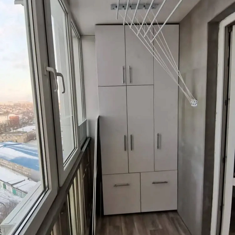 Функциональная лоджия своими руками